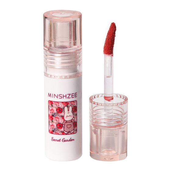 Lip Glaze Matte Velvet Fog Surface Shows White and High Color Value Students Lip Red Lip Mud Recommend Secret New Products