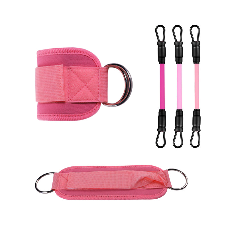 Fitness ankle buckle hip with gantry hip resistance elastic trainer foot ring hip leg tension rope