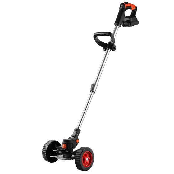 Digital Display Electric Lawn Mower Rechargeable Small Household Multifunctional Agricultural Harvesting and Grass Mowing Li-ion Weeding Machine