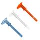 150mm double scale plastic vernier caliper Wen play jewelry measurement student caliper mini measuring tool wholesale