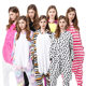 Cross-border Mixed Batch Xuebao Cartoon Conjoined Pajamas Autumn and Winter Flannel Snowman Same Style Couple Funny Pajamas Home Clothes