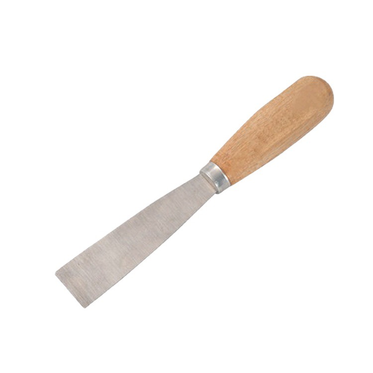 Wooden handle putty knife batch Wall shovel knife putty knife triangle scraper knife caulking plastering knife cleaning knife plastic handle Jin Tao