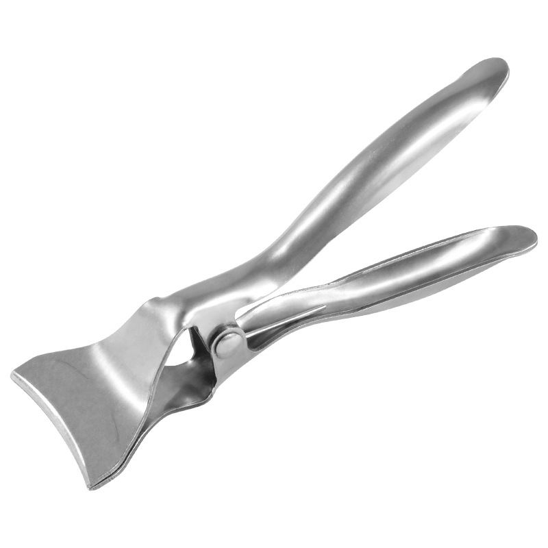 New melon opening device breaking watermelon tool half dividing device melon opening durian special pliers thick stainless steel