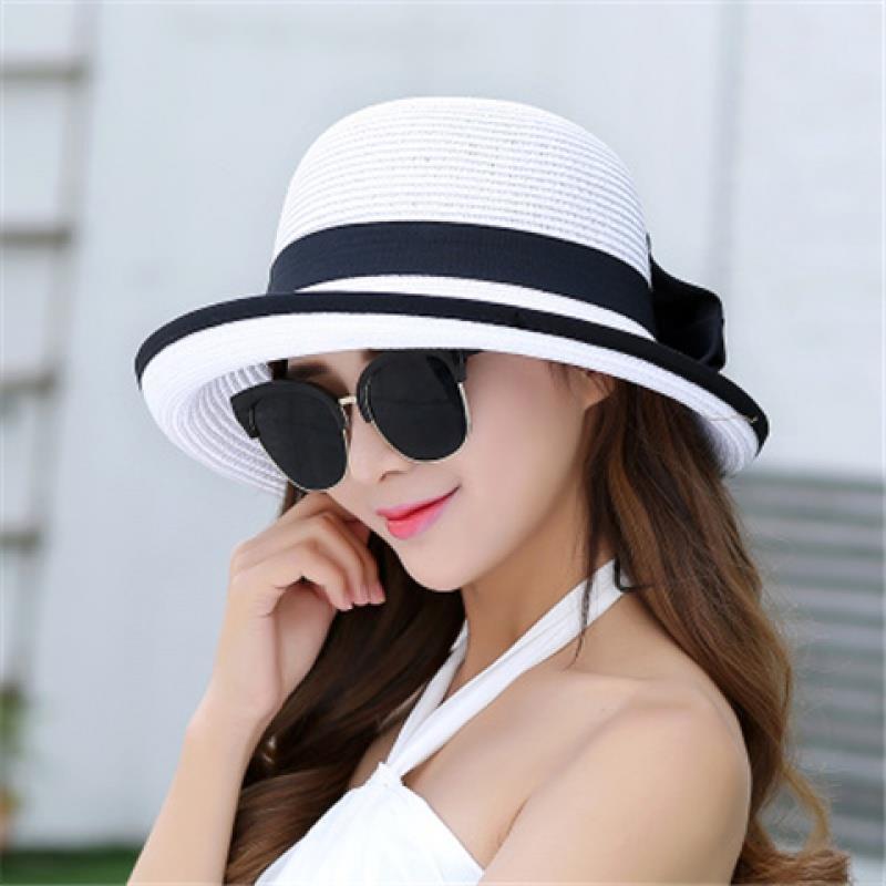 Women's summer Japanese style fresh Sun Hat sun protection UV protection all-match sun hat seaside beach hat hair generation