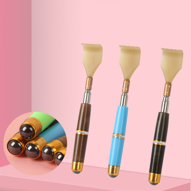 Magnetic Bead Tickle Imitation Horn Stainless Steel Scratch Back Magnetic Bead Massager Scratch Back Scratch Scratch