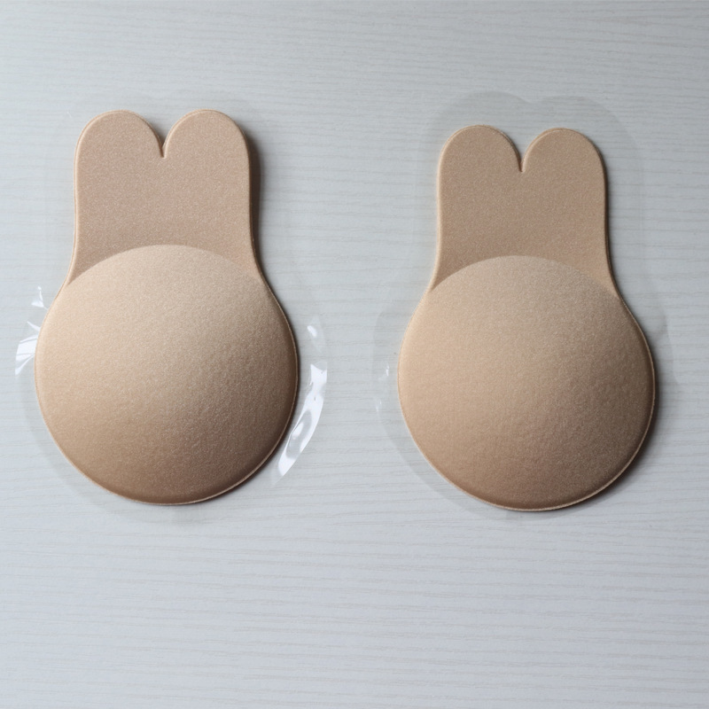 兔子防下垂透氣硅膠乳貼提拉兔耳朵提胸貼lift breast 隱形胸貼