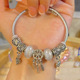 0258# White Dream net bracelet