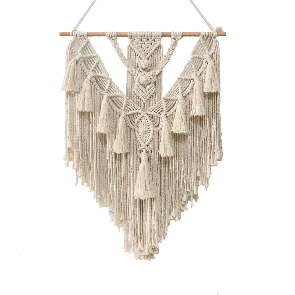 New bohemian style hand-woven tapestry tassel wall decoration B & B decoration