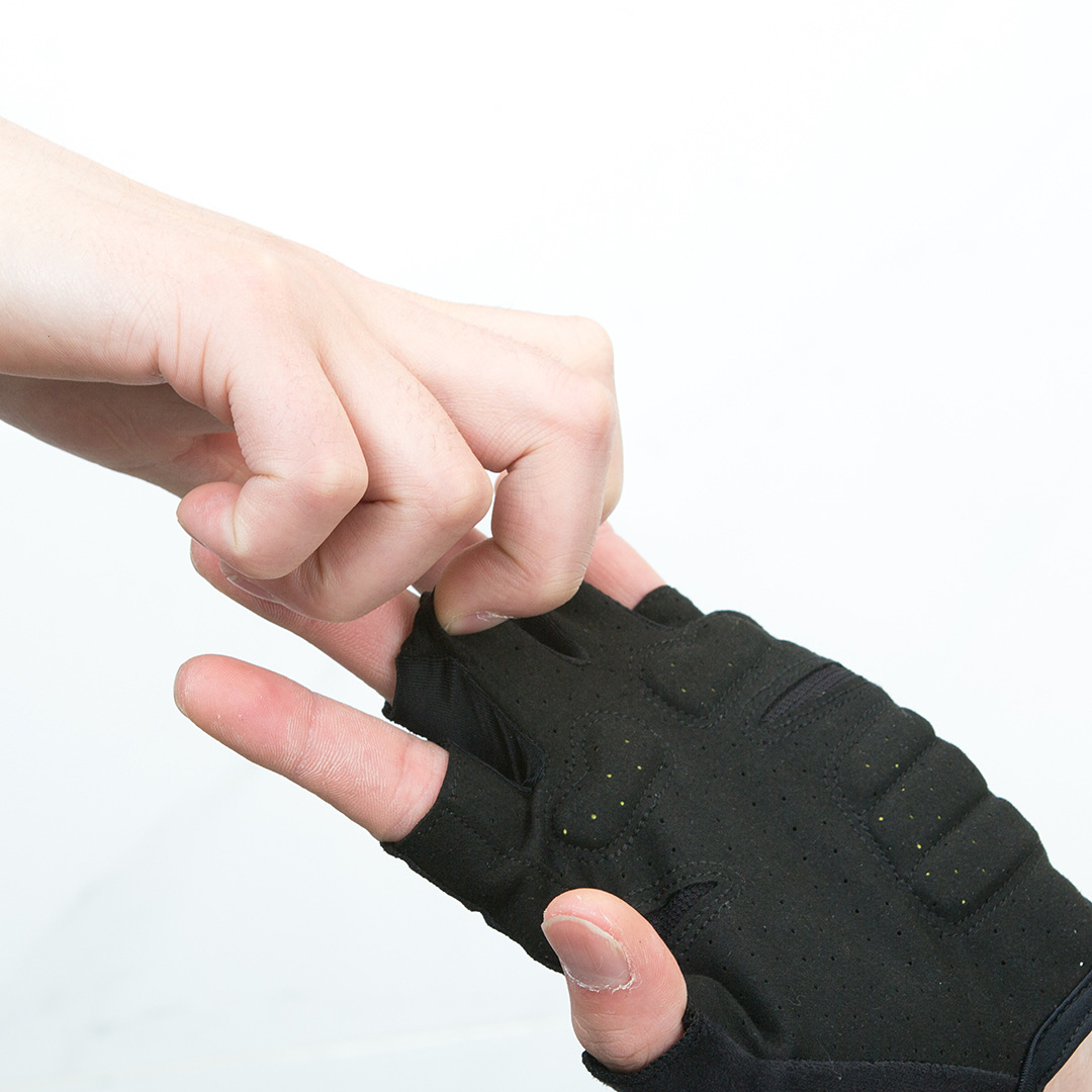 YKYWBIKE Cross-border Universal Breathable Lycra XRD Shock Absorbing Riding Half Finger Gloves Multicolor Independent Station_voghion.com