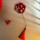 Flower-shaped rose Red