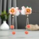 Orange rabbit velvet-1 pair