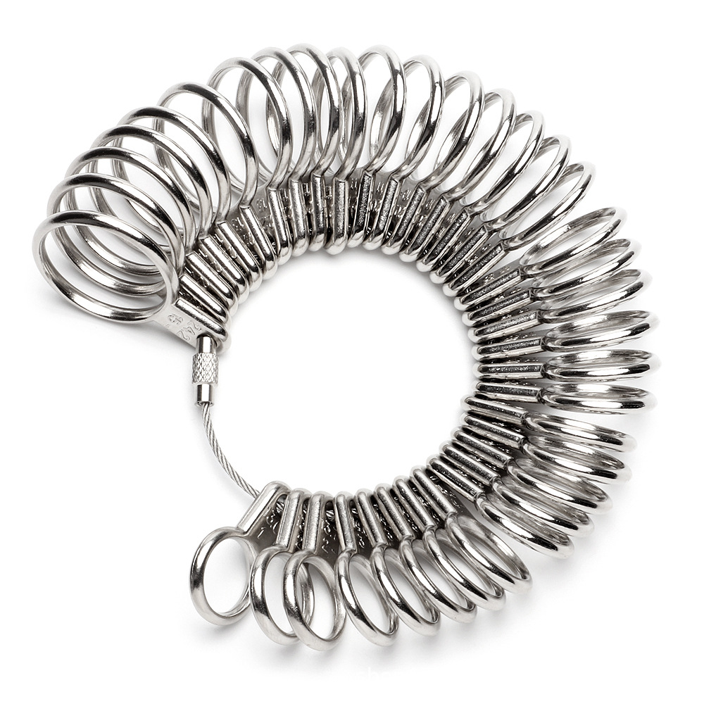Eurodo US gauge Hong Kong alloy ring ring measuring number device finger ring number size size daily ring Code Tester
