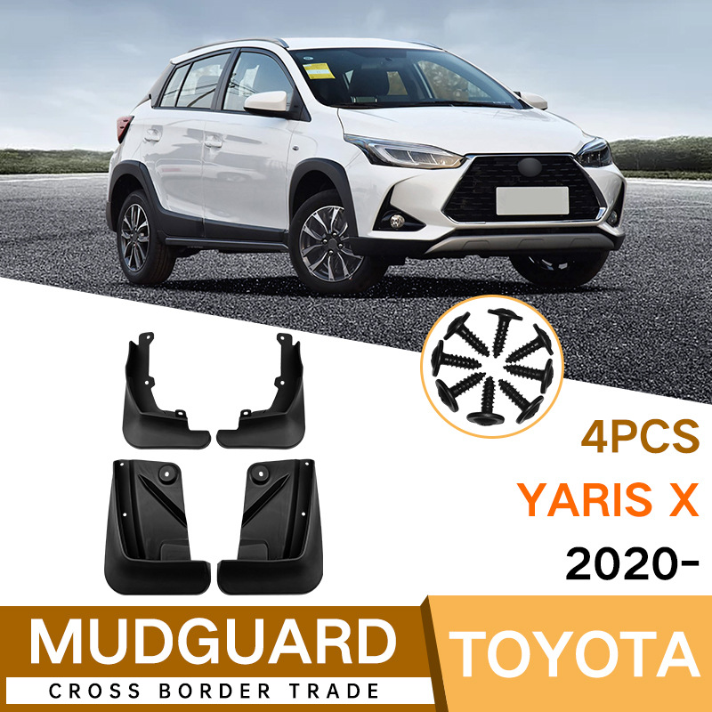 Suitable for Toyota Zhixuan Yaris X 2020-2023 car tire mudguard foreign trade cross-border mudguard