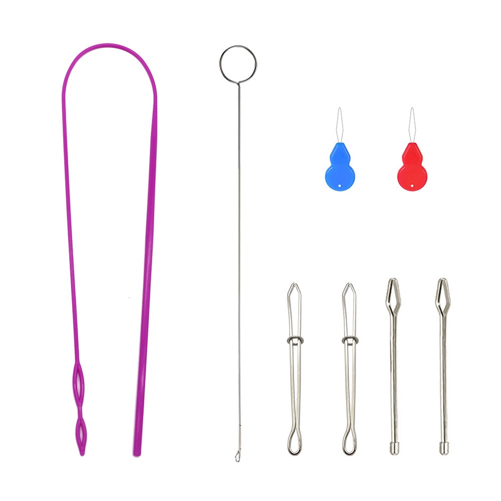 PACK plastic color belt wearer elastic belt tool plastic long belt wearer stainless steel belt wearer wholesale