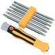 Multifunctional screwdriver set 12-in-one household small disassembly tool induction cooker socket Phillips screwdriver