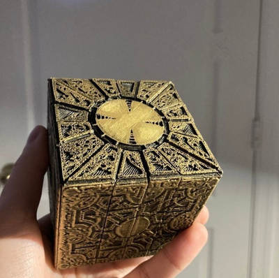 Cross-border Lock Puzzle Box Creative Rubik's Cube Removable Turning Puzzle Box New Rubik's Cube Crafts