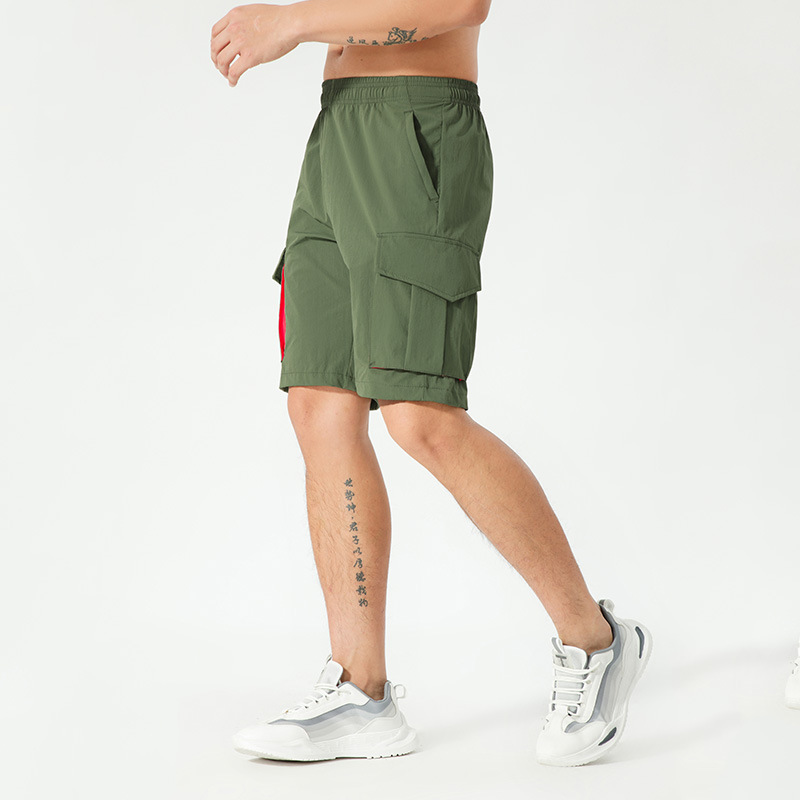 European and American Summer Men's Sports Shorts Loose Workwear Fitness Quick-drying Pants Casual Breathable Large Size Outdoor Pants
