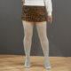 Fat sister plus size plus fat stockings knee socks cotton 180kg black autumn Europe and the United States large size
