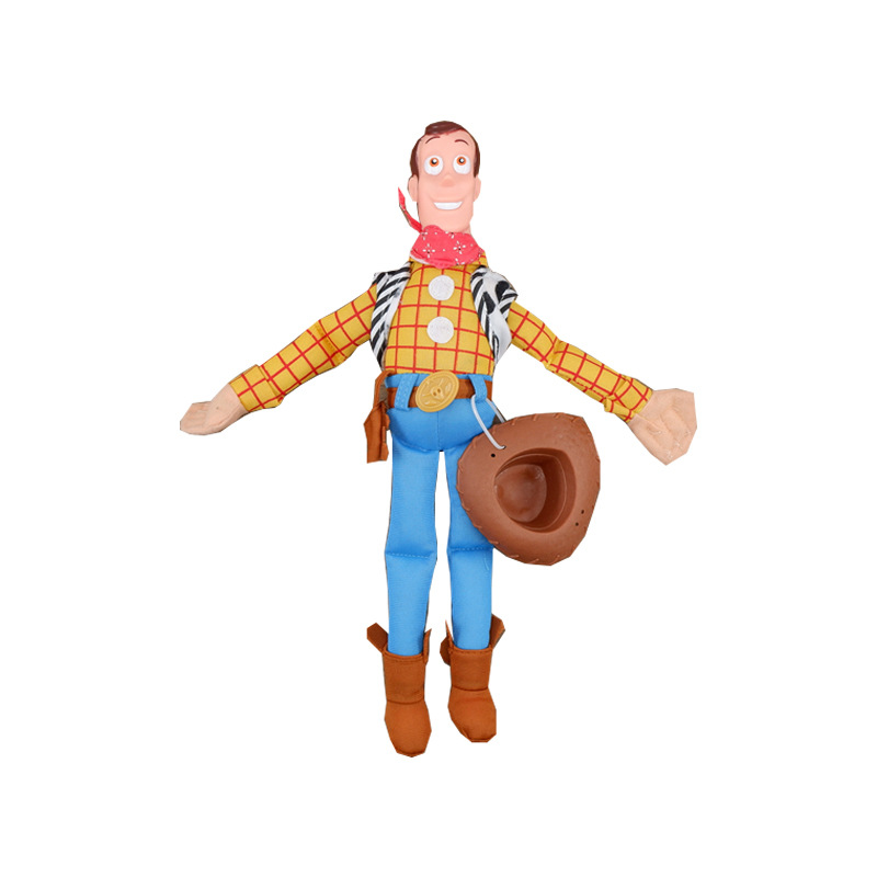 Rubber Head Woody Soft Toy Toy Story Woody Sheriff Trish Rubber Head Cowboy Hood Buzz