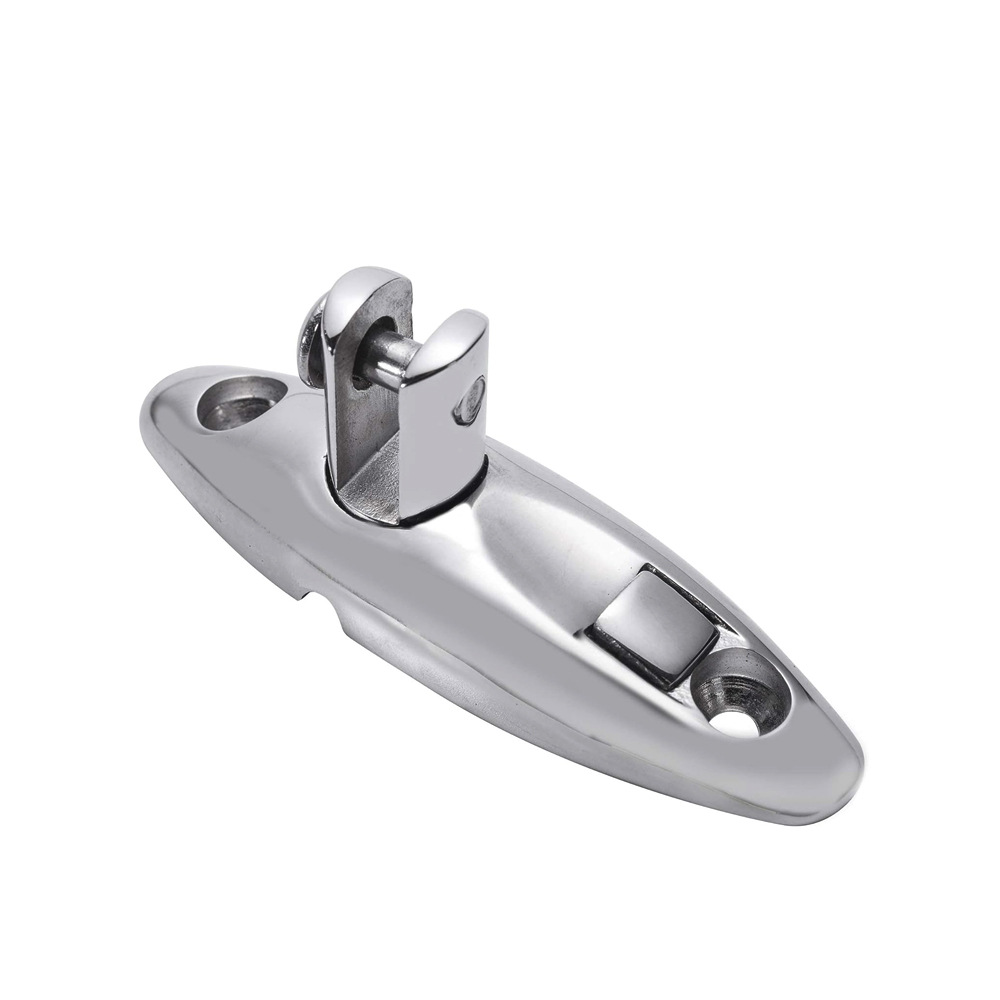 Marine 360-degree rotating mountain seat swing hinge deck seat sheep horn mountain seat marine awning hardware