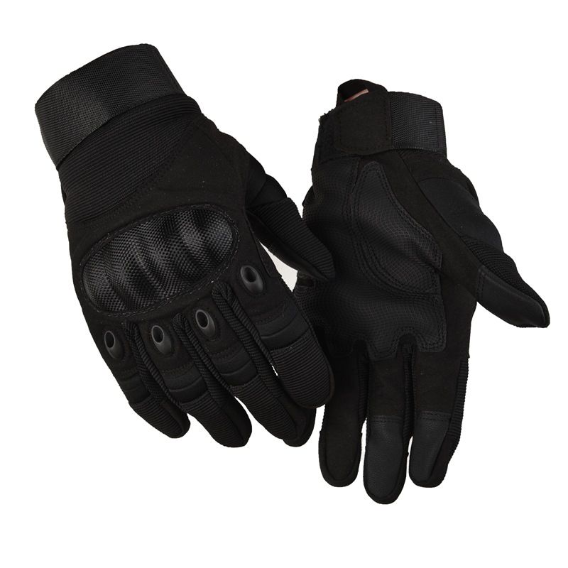 Tactical gloves Special forces tactical gloves cloth cover all refers to outdoor riding anti-cut touch screen motorcycle gloves_voghion.com
