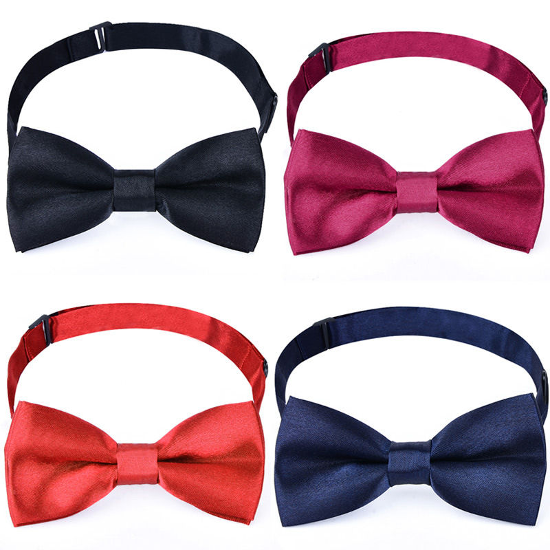 Solid color boys and girls with graduation with bow tie baby multi-color student costumes accessories bow tie manufacturers spot