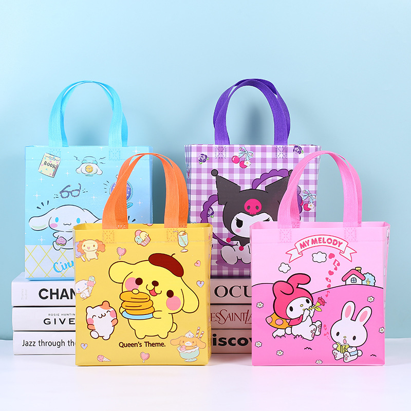 Cross-border new non-woven fabric Rio cute cartoon rabbit dog gift bag portable children's gift shopping bag
