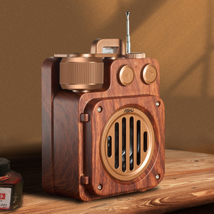 ASHU new AS20 wireless Bluetooth speaker retro speaker outdoor portable bass strong radio