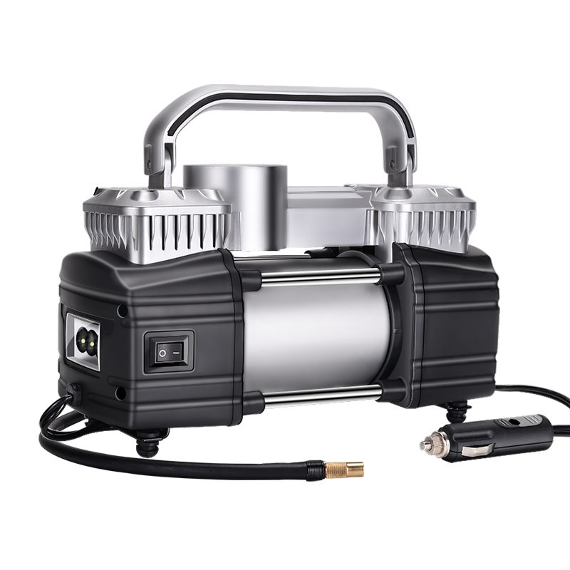 Car air pump double cylinder high pressure tire electric car portable multi-function 12V car air pump