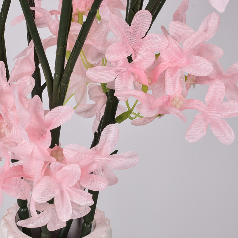 Encryption Lilac Cross Cherry Blossom Simulation Flower Home Wedding Decoration Fake Flower Factory Wholesale - 2