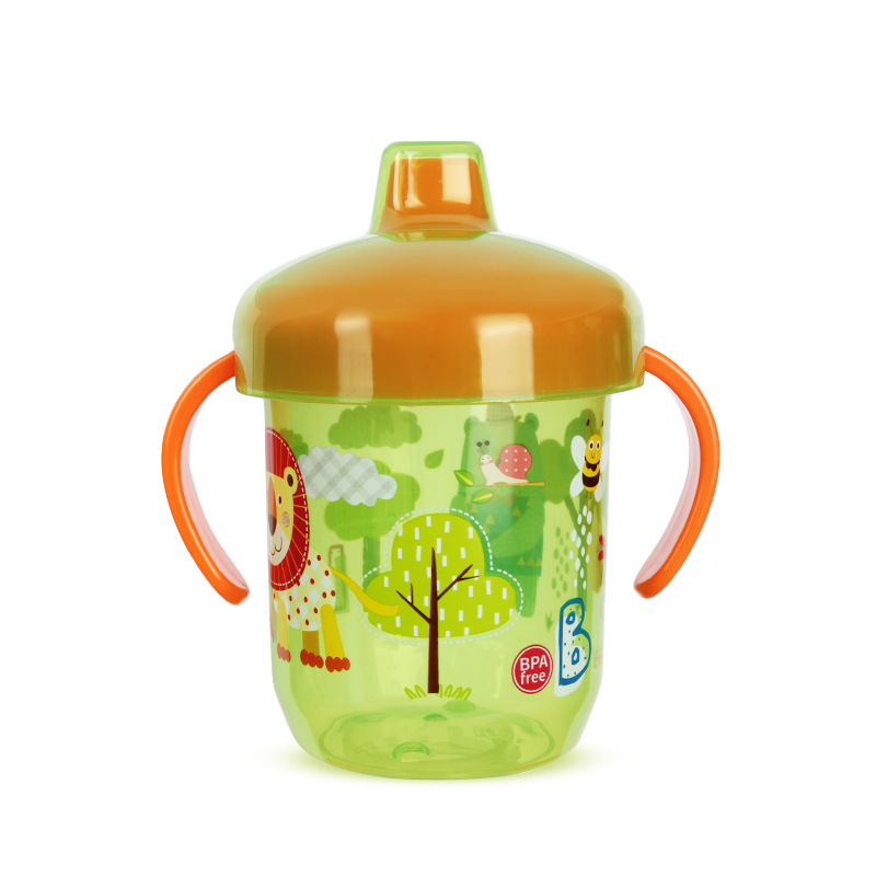 Infant drinking cup sealed leak-proof duckbill cup baby water cup out of summer children plastic water cup wholesale - 4